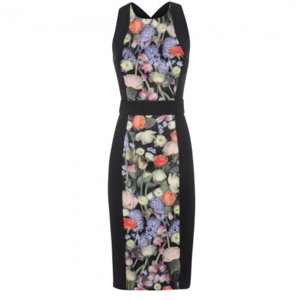 Ted Baker cross back dress New w/o tags size 0